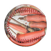 [ツール]アンティーク素朴[Red Man]ツール 野球ボール (正面左)