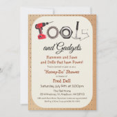 ツール＆ガジェット ハニー ドゥ シャワー 招待状 (正面)