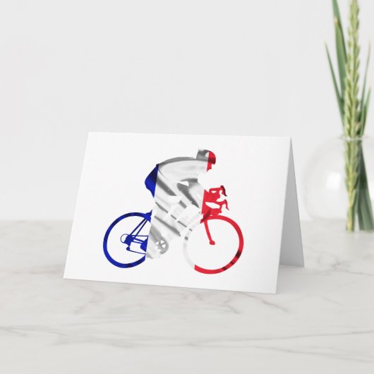 ツール・ド・フランスのサイクリスト カード (正面)