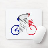 ツール・ド・フランスのサイクリスト マウスパッド (マウス)