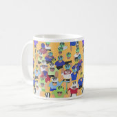 ツール・ド・フランスのマグ コーヒーマグカップ (正面左)