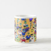 ツール・ド・フランスのマグ コーヒーマグカップ (中央)