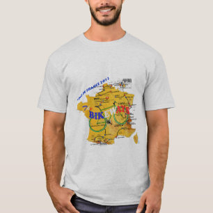 ツール・ド・フランスの役人BikewaysのTシャツ Tシャツ