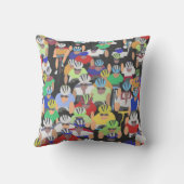 ツール・ド・フランスの装飾用クッション クッション (裏面)