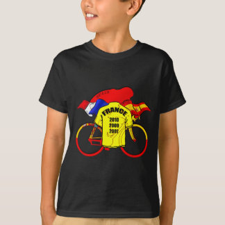 ツール・ド・フランスはスペイン黄色いジャージーに挑みます Tシャツ