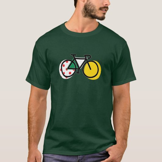 ツール・ド・フランス2023 自転車レース 友達 レトロ Tシャツ (正面)