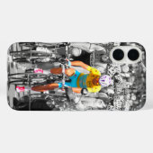 ツール・ド・フランス イエロージャージ ペロトン サイクリングレース  Case-Mate iPhoneケース (裏面 (横))