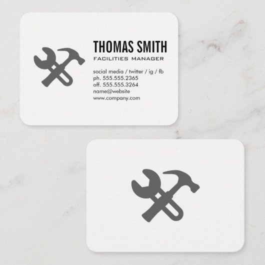 ツール 名刺 (正面/裏面)