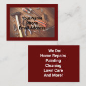 ツール 名刺 (正面/裏面)