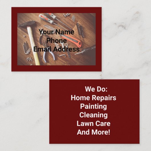 ツール 名刺 (正面/裏面)