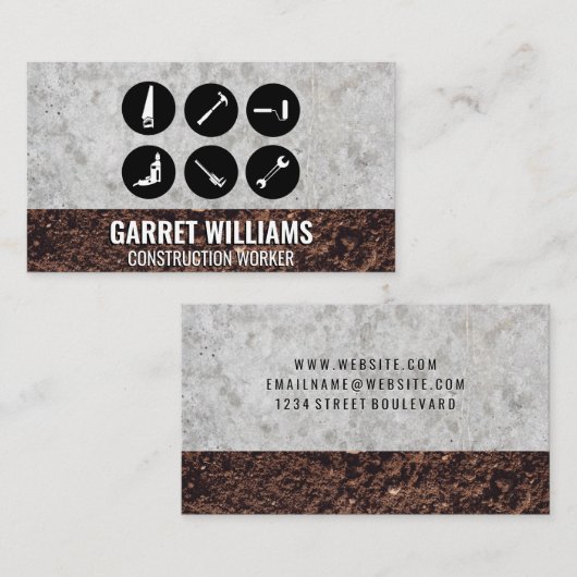 ツール |建築名刺 名刺 (正面/裏面)