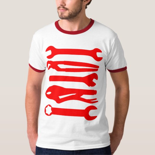 ツール - 赤 Tシャツ (正面)