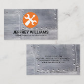 ツール | 金属リベット名刺 名刺 (正面/裏面)