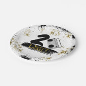 ツーレギットトやめ誕生日紙プレート ペーパープレート (アングル)