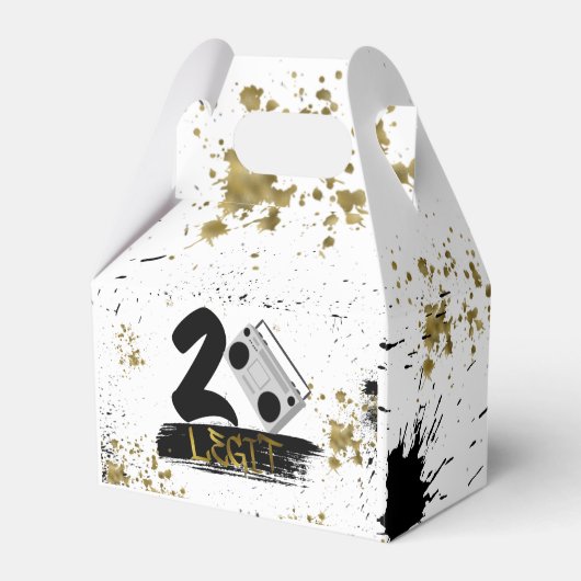 ツーレギットトやめ誕生日 フェイバーボックス (正面サイド)