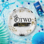 ツーレギットトやめ誕生日 ペーパープレート (パーティー)