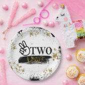 ツーレギットトやめ誕生日 ペーパープレート (パーティー)