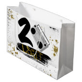 ツーレギットトやめ誕生日 ラージペーパーバッグ (正面アングル)