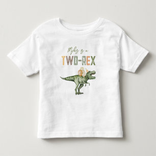 ツーレックス誕生日パーティーシャツ トドラーTシャツ