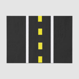 ツーレーンロードティッシュペーパー（黒、白、黄） 薄葉紙