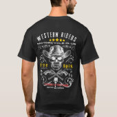 ツーロックオートバイクラブTシャツ Tシャツ (裏面)