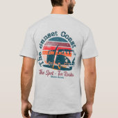 ツーロックザスポットサーフビーチ Tシャツ (裏面)