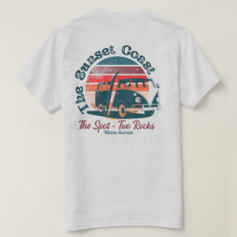 ツーロックス・ザ・スポット・サーフビーチ Tシャツ