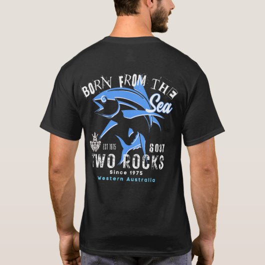 ツーロックス フィッシング Tシャツ (裏面)