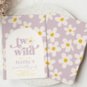 ツーワイルドデイジー誕生日招待状 招待状