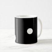 ツーワンブラックドミノマグ コーヒーマグカップ (正面右)