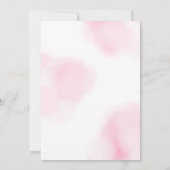 ツーンザムーンセカンドバースデー招待状 招待状 (裏面)