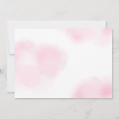 ツーンザムーンセカンドバースデー招待状 招待状 (裏面)