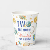 ツーンザムーン2nd誕生日宇宙銀河系パーティー 紙コップ (裏面)