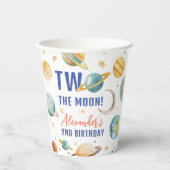 ツーンザムーン2nd誕生日宇宙銀河系パーティー 紙コップ (正面)