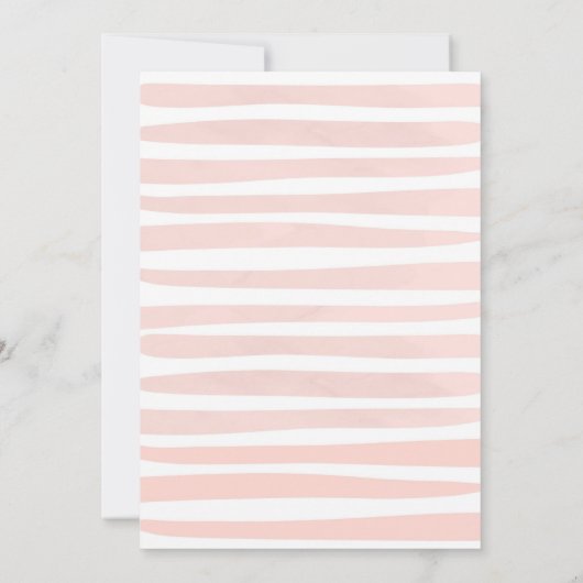 ツー誕生日招待状フローラティーパーティーガール 招待状 (裏面)