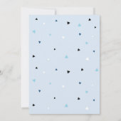 ツー クール ボーイ サマー バースデー 招待状 (裏面)