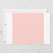 ツー・グルービー・レインボー・フローラル 2歳の誕生日パーティーの写真 招待状 (裏面)