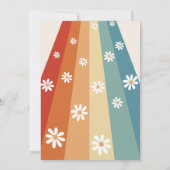 ツー グルービー レトロ 招待状 (裏面)