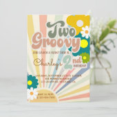 ツー・グルービー 2歳の誕生日 おめでとうサンシャイン招待状 招待状 (スタンド正面)