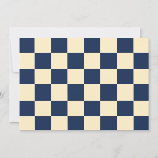 ツー・グルーヴィー・ボーイ 2歳の誕生日写真 招待状 (裏面)