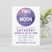 ツー・ザ・ムーン バースデー 招待状 (スタンド正面)
