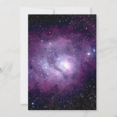 ツー・ザ・ムーン バースデー 招待状 (裏面)