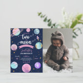 ツー・ザ・ムーン フォト 招待状 (スタンド正面)