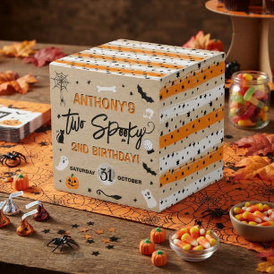 ツー・スパーキー!ハロウィン2歳の誕生日パーティー フェイバーボックス
