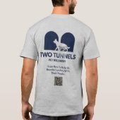 ツー・トンネルズTシャツ Tシャツ (裏面)