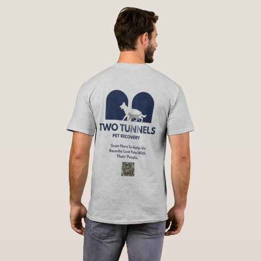 ツー・トンネルズTシャツ Tシャツ (裏面フル)