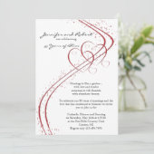 ツー ハーツ アズ ワン ウェディング アニバーサリー 招待状 (スタンド正面)