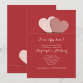 ツー ハーツ インビテーション (正面/裏面)