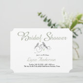 ツー ハーツ - ブライダル シャワー 招待状 (スタンド正面)