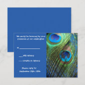 ツー ブルー 孔雀の羽根 RSVP (正面/裏面)